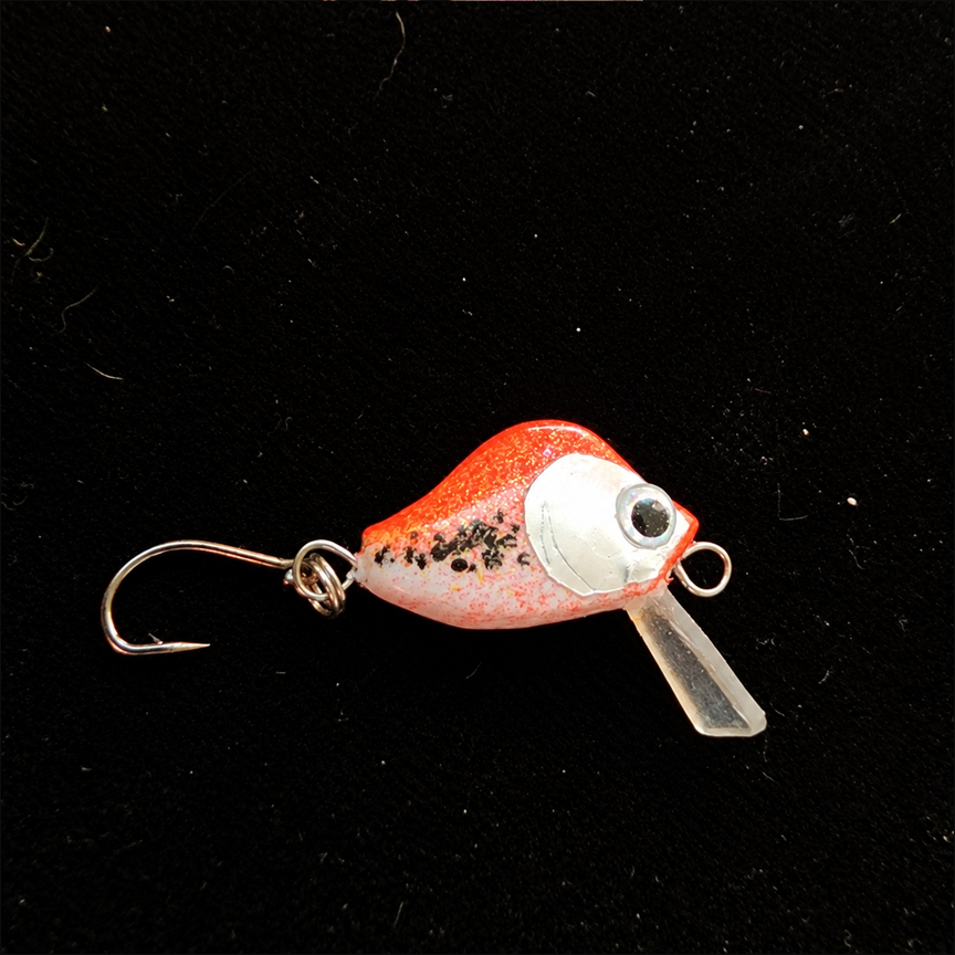 Boyan Humpback — 15mm Hand-Carved Balsa Micro Crankbait