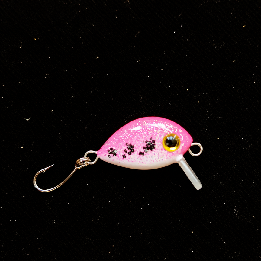 Boyan Creek Crank | 17mm Hand-Carved Balsa Micro Crankbait – 1g