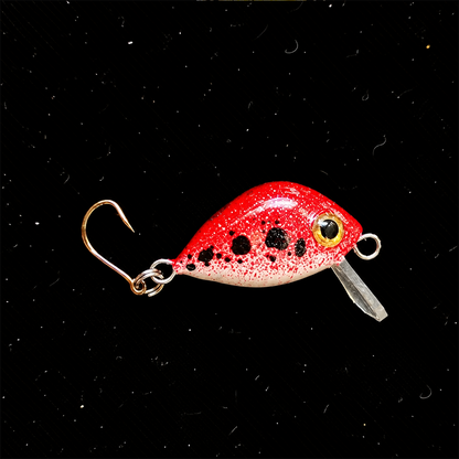 Boyan Creek Crank | 17mm Hand-Carved Balsa Micro Crankbait – 1g