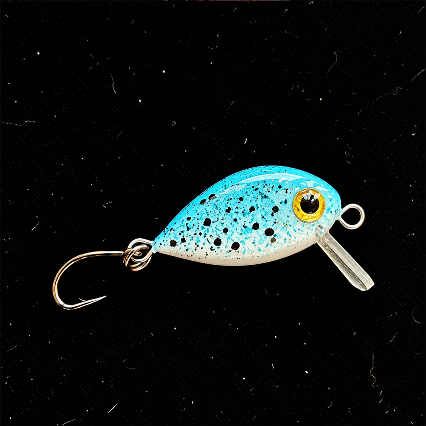 Boyan Creek Crank | 17mm Hand-Carved Balsa Micro Crankbait – 1g