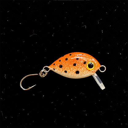 Boyan Creek Crank | 17mm Hand-Carved Balsa Micro Crankbait – 1g