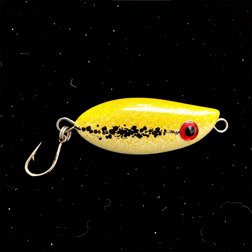 Boyan Creek Walker | 22mm Hand-Carved Balsa Micro Pencil Bait – 0.7g