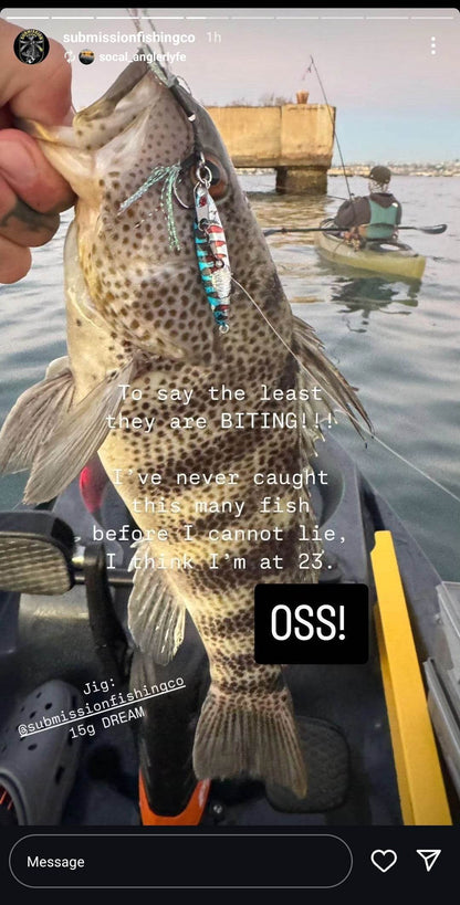 Submission Jigs - Micro Mercenary - Slow Pitch Jigs - 4 Packs