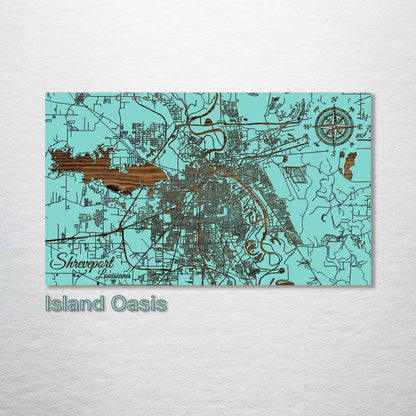 Shreveport, Louisiana Street Map