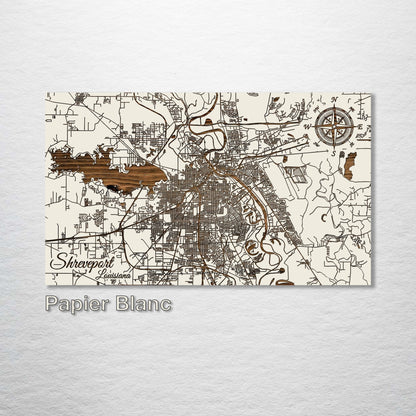 Shreveport, Louisiana Street Map