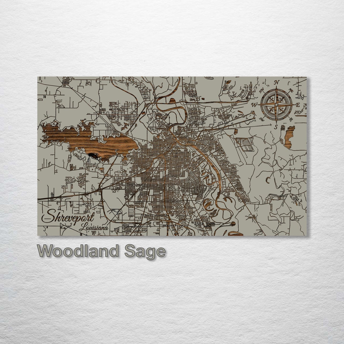 Shreveport, Louisiana Street Map