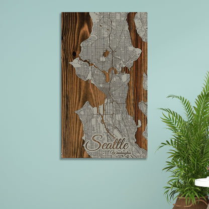 Seattle, Washington Street Map