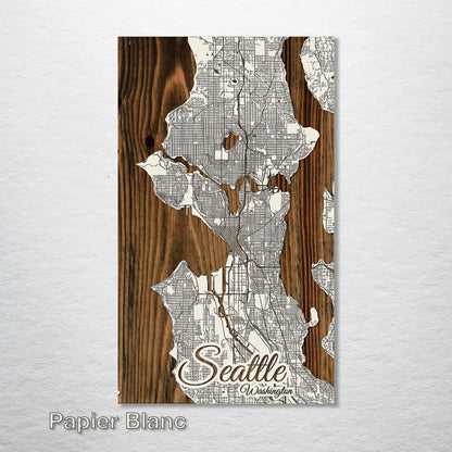 Seattle, Washington Street Map