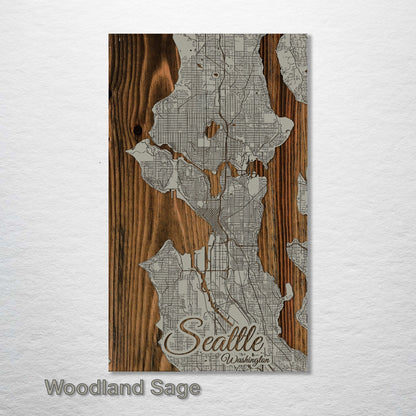 Seattle, Washington Street Map