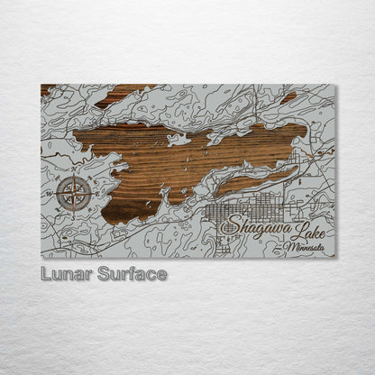 Shagawa Lake, Minnesota Map