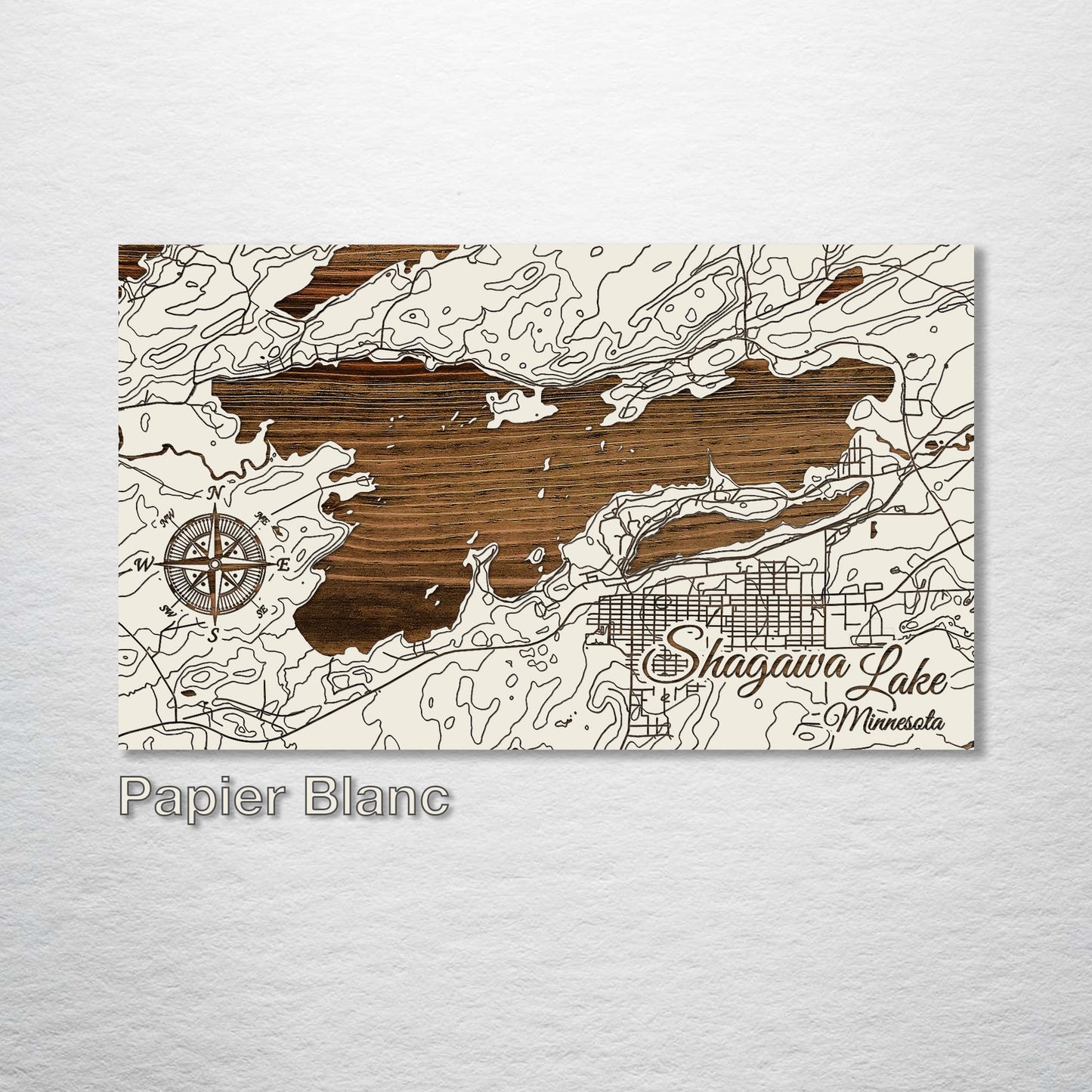 Shagawa Lake, Minnesota Map