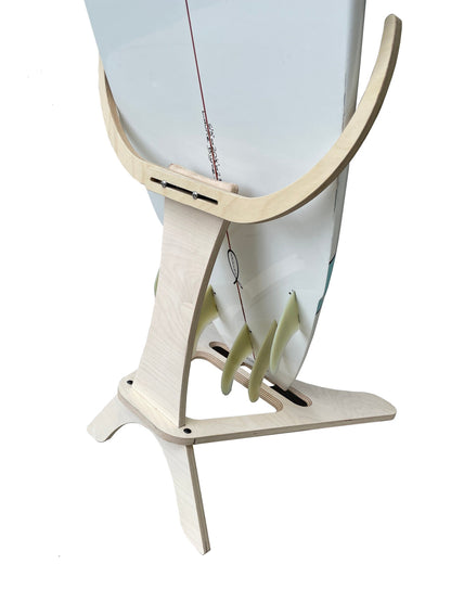 THE SHAKA surfboard display rack