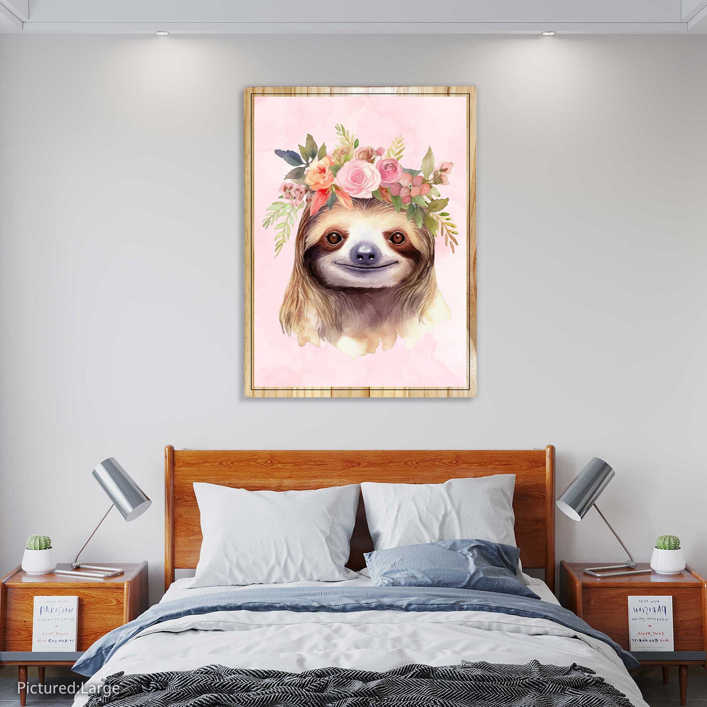 Sloth Flower Crown