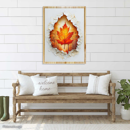 The Fiery Heart of Autumn