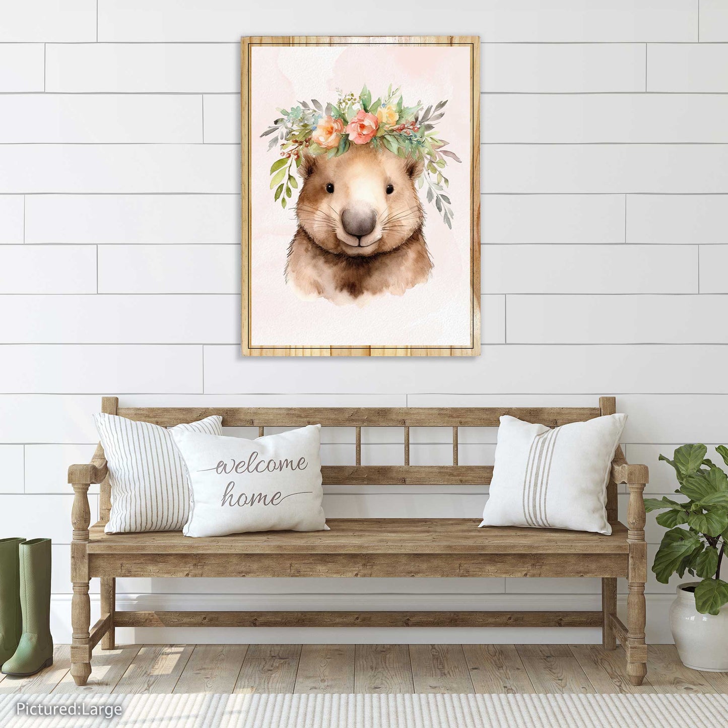 Wombat Flower Crown