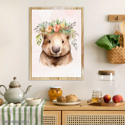 Wombat Flower Crown