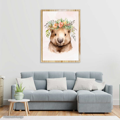 Wombat Flower Crown