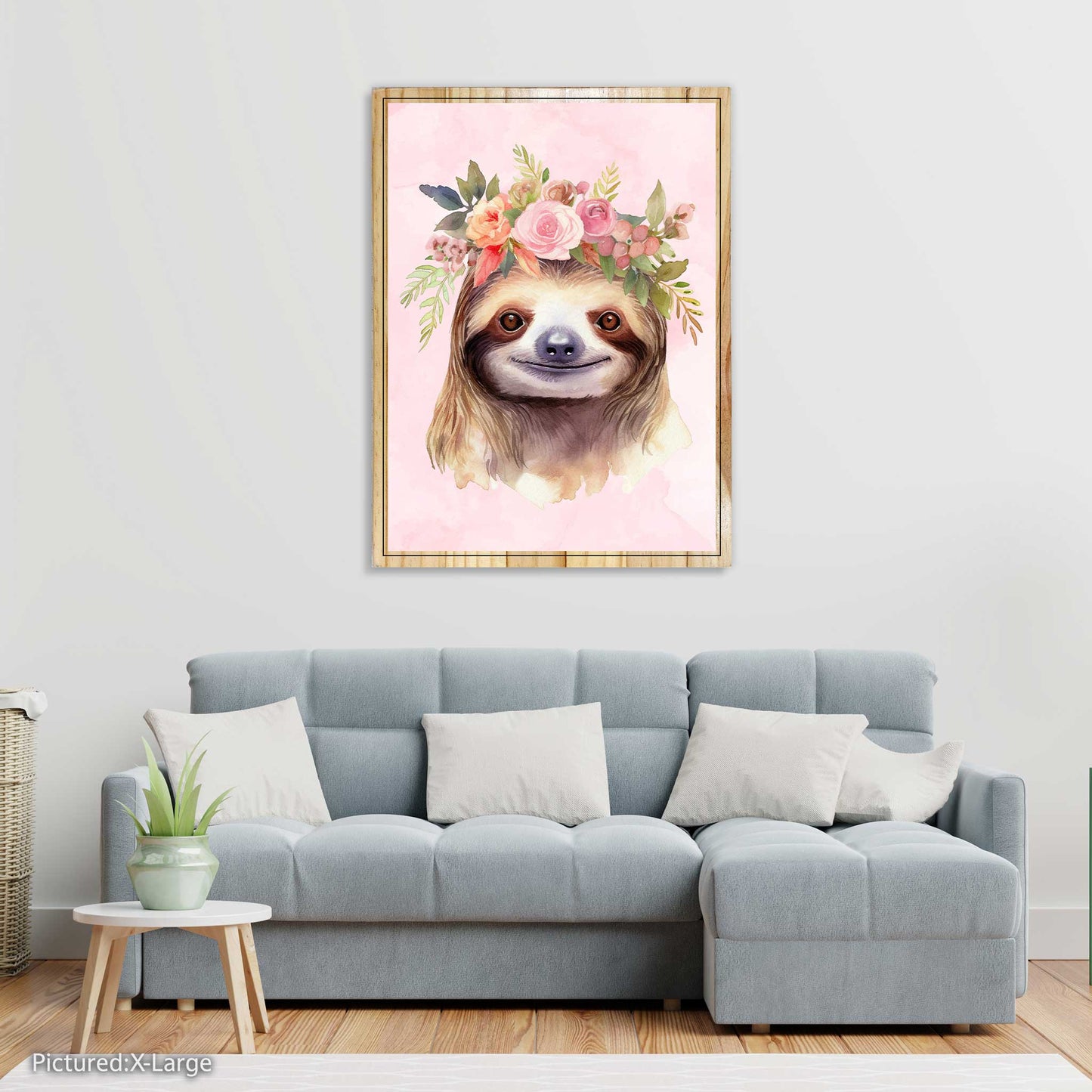 Sloth Flower Crown