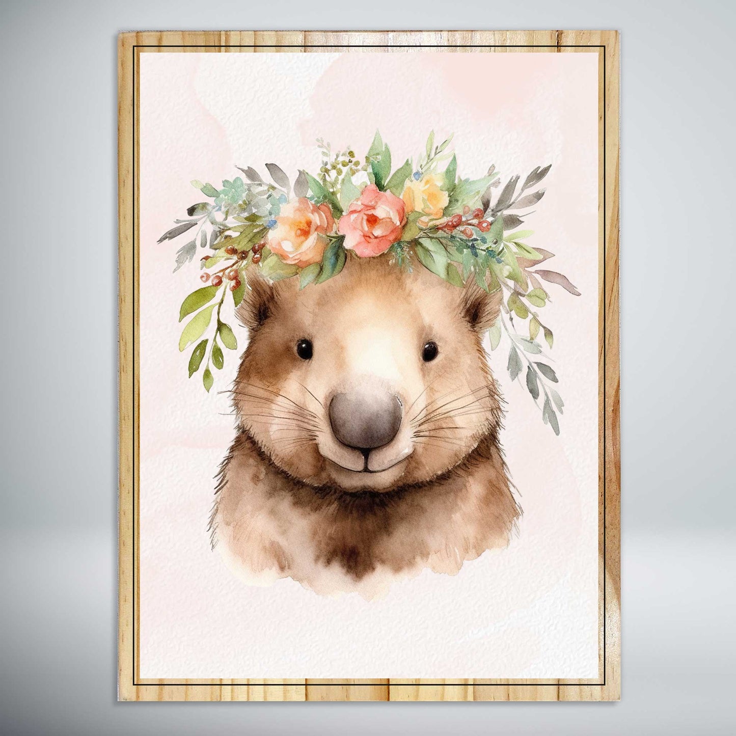 Wombat Flower Crown