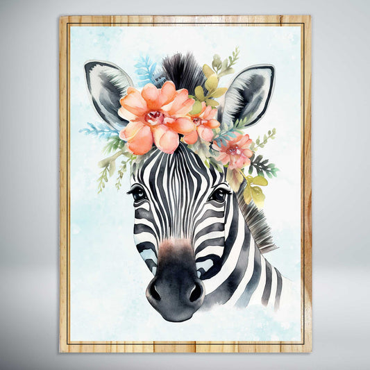 Zebra Flower Crown