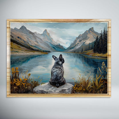 Paws and Reflect: The Grey Frenchie