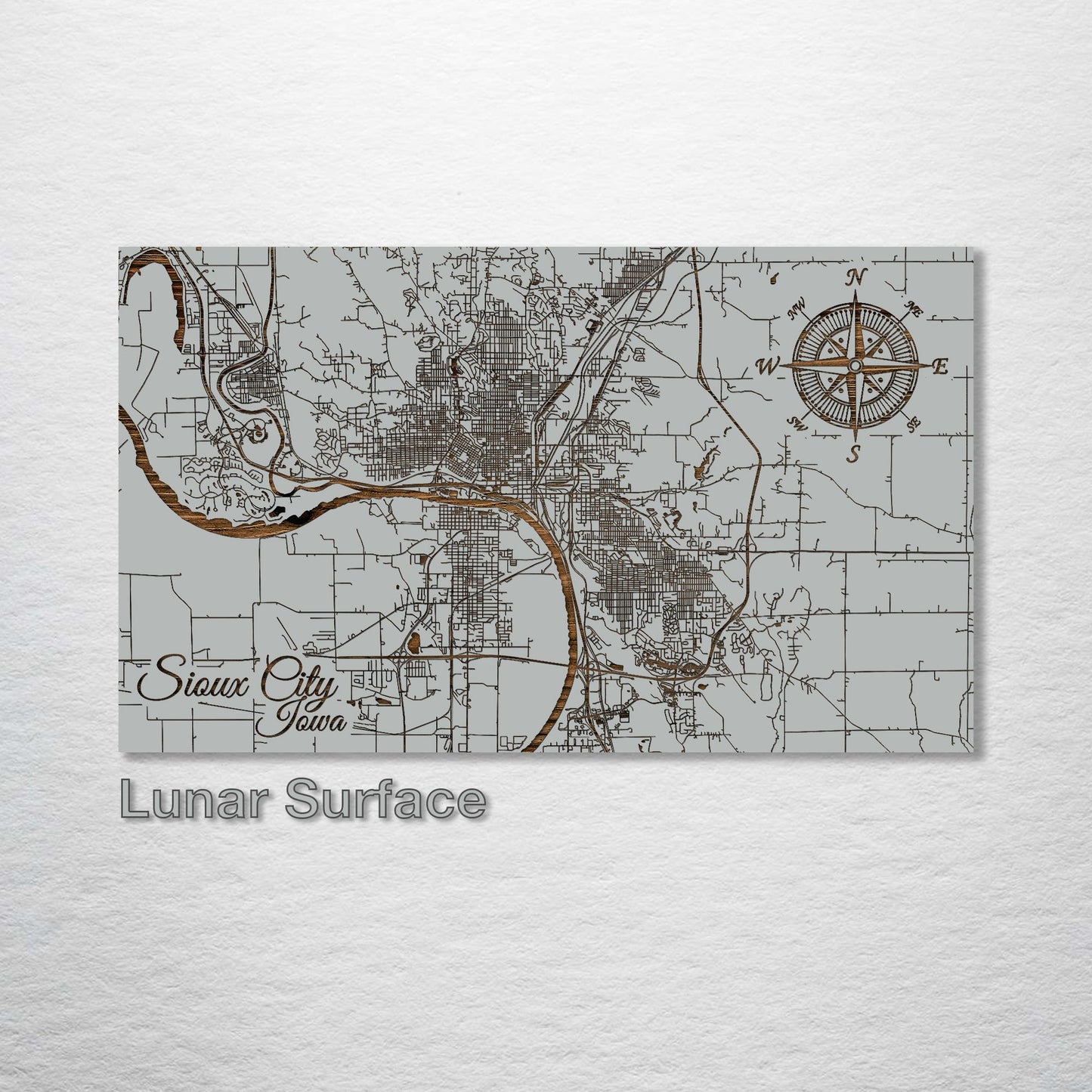 Sioux City, Iowa Street Map