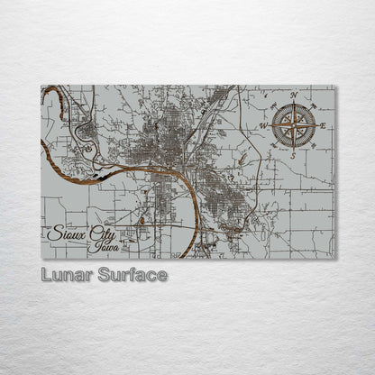 Sioux City, Iowa Street Map