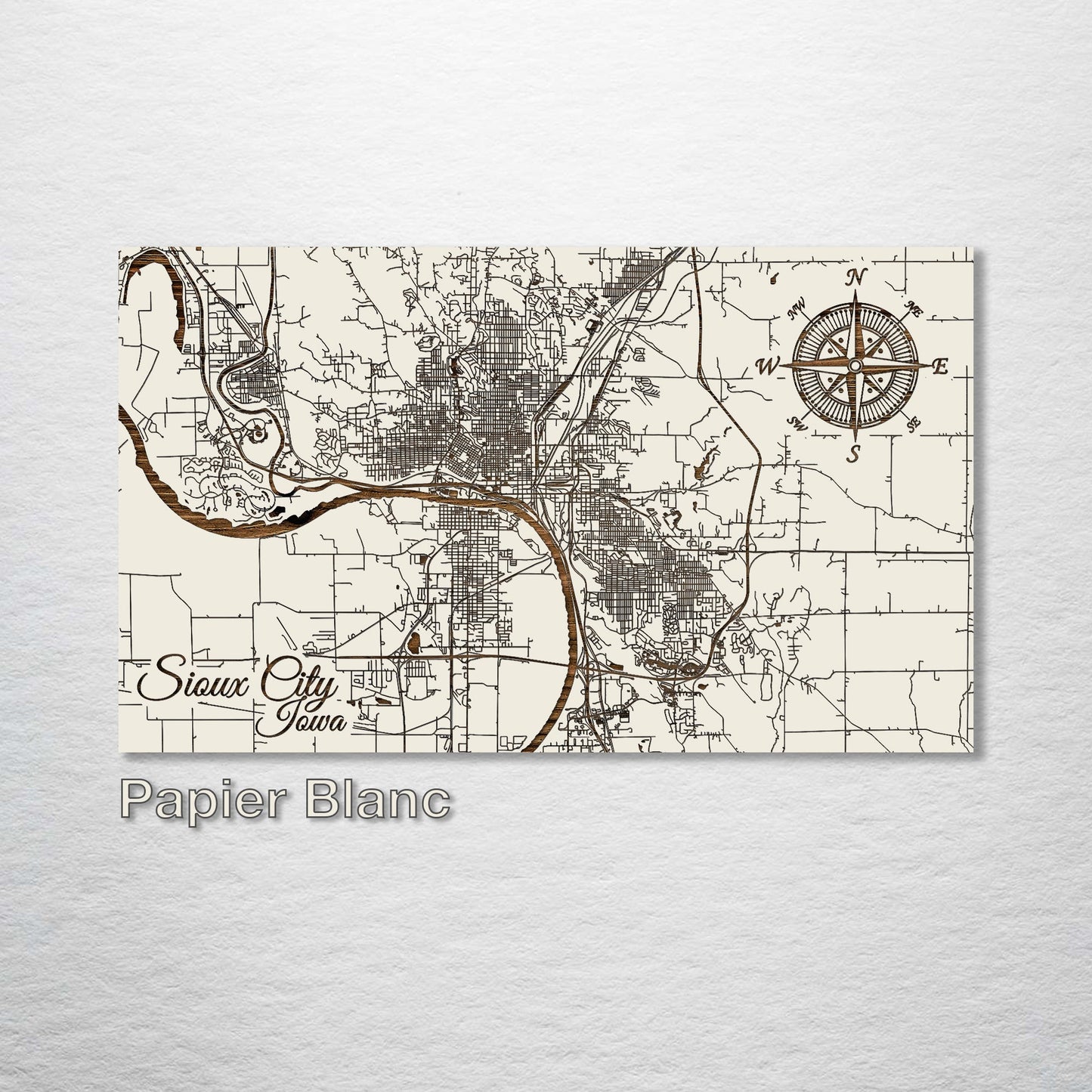 Sioux City, Iowa Street Map