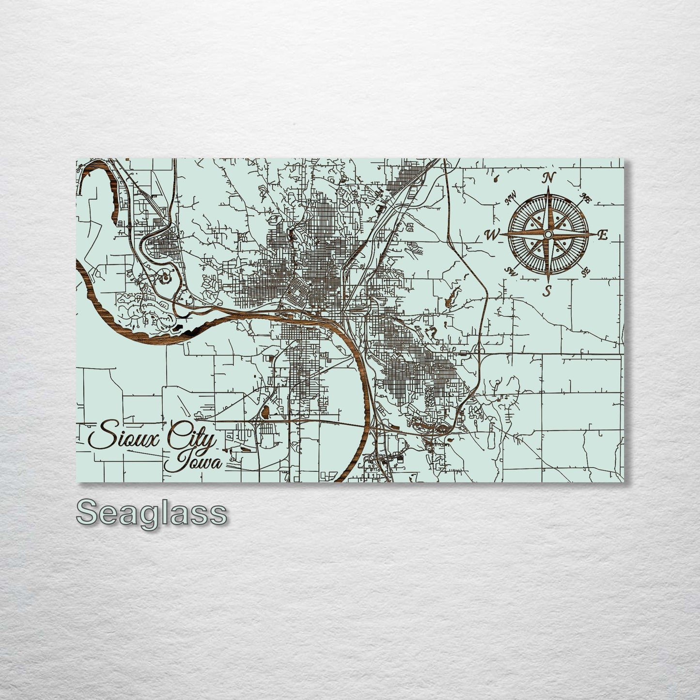 Sioux City, Iowa Street Map