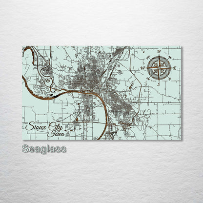 Sioux City, Iowa Street Map