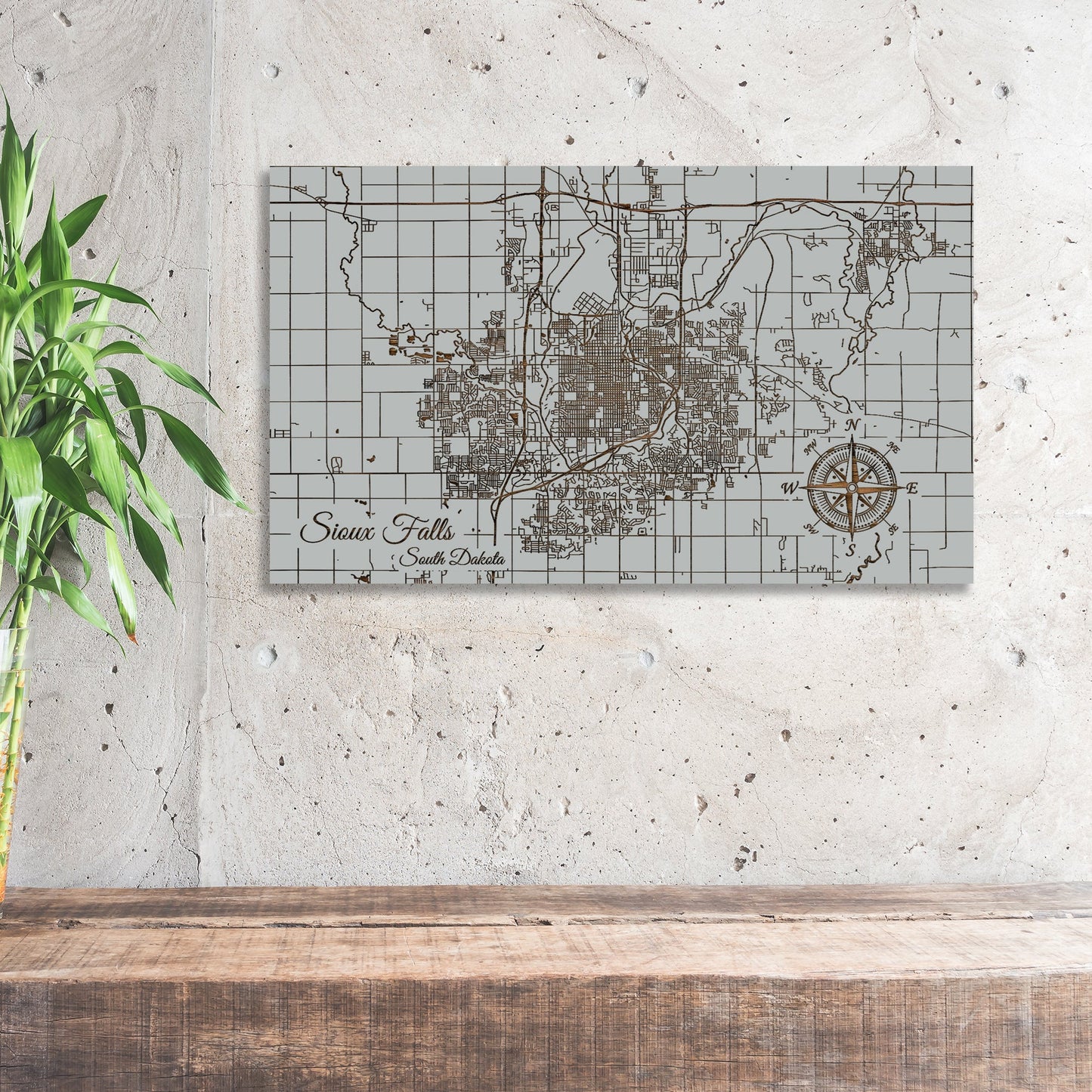 Sioux Falls, South Dakota Street Map