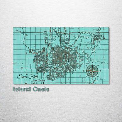 Sioux Falls, South Dakota Street Map