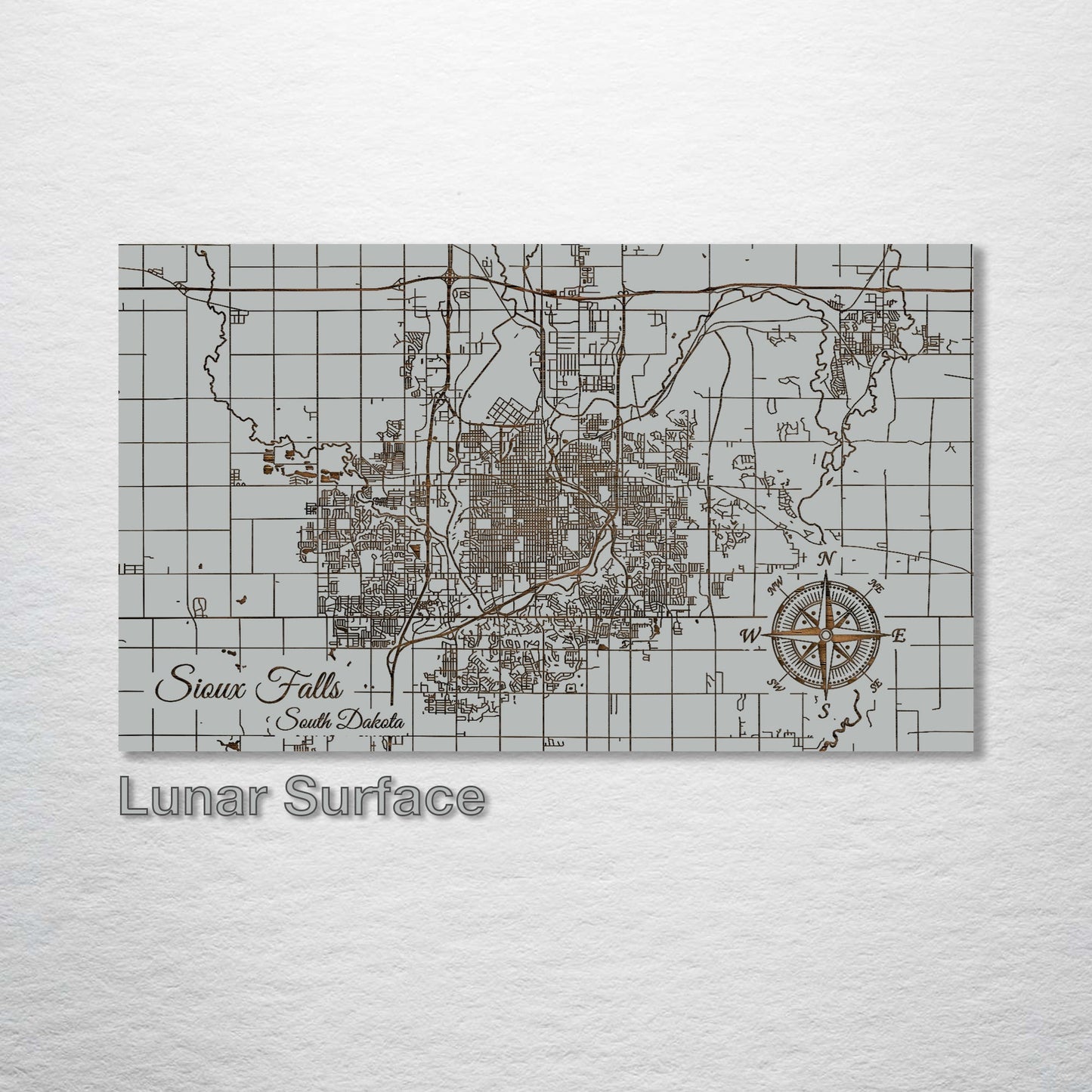 Sioux Falls, South Dakota Street Map