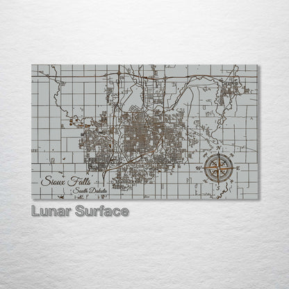 Sioux Falls, South Dakota Street Map