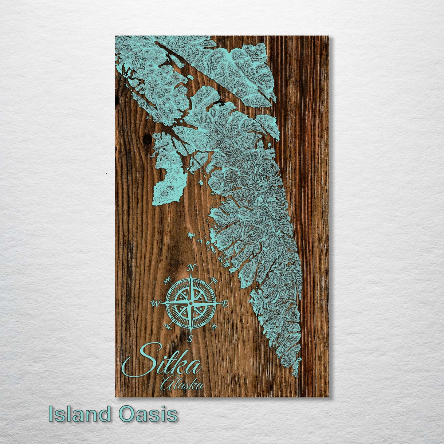 Sitka, Alaska Topo Map