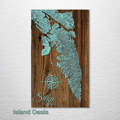 Sitka, Alaska Topo Map