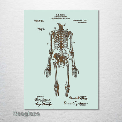 1911 Anatomical Skeleton Patent