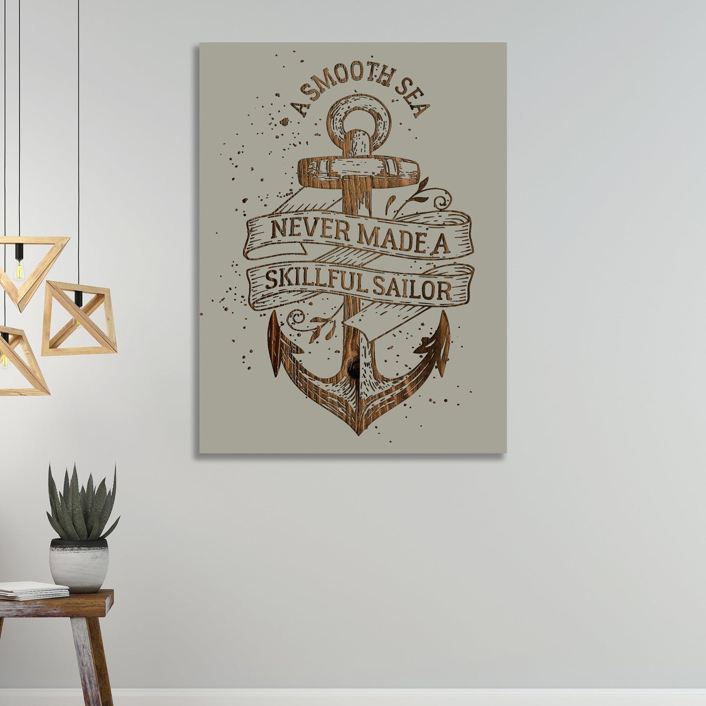 Skillful Sailor Abstract