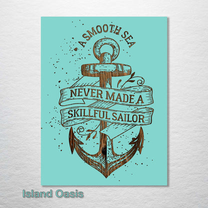 Skillful Sailor Abstract