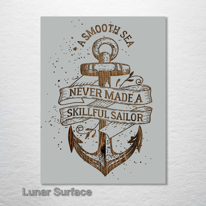 Skillful Sailor Abstract