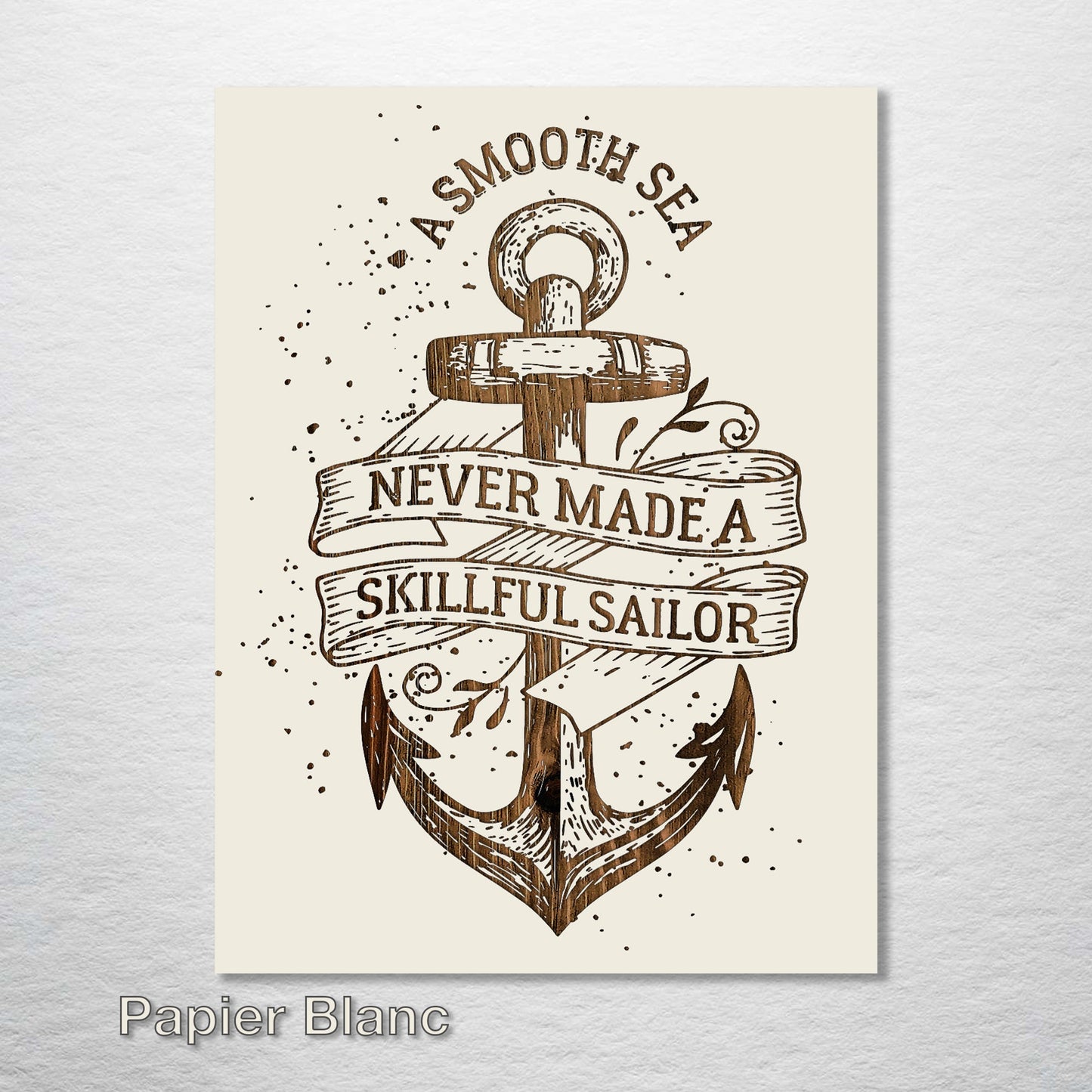 Skillful Sailor Abstract