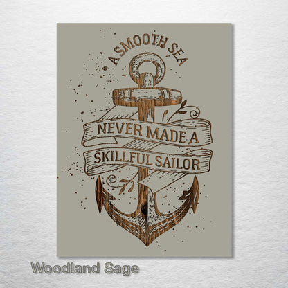 Skillful Sailor Abstract