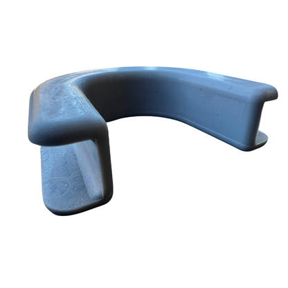 TRAPSKI LowPro 4 L Ski and Snowboard Rack Insert for Rooftop Cargo Box | High Quality Marine Grade HDPE Plastic | Premium Strap Included | 3 Year Warranty | Made in the USA | Veteran Owned Business