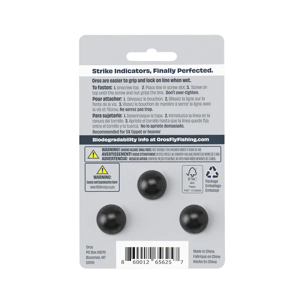 Oros Strike Indicators 3-pack