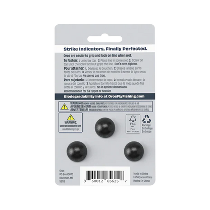 Oros Strike Indicators 3-pack