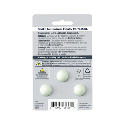 Oros Strike Indicators 3-pack