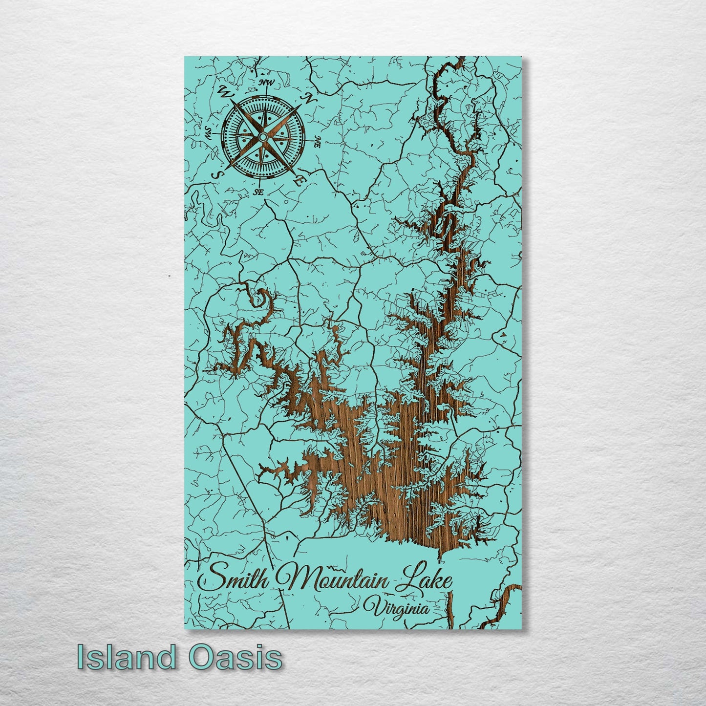 Smith Mountain Lake, Virginia Street Map