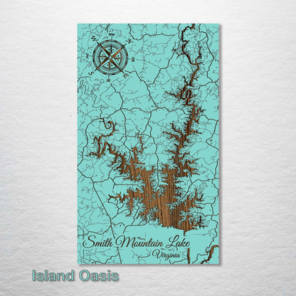 Smith Mountain Lake, Virginia Street Map