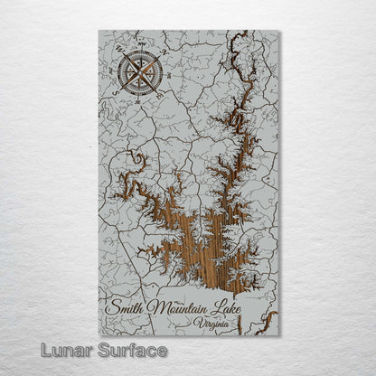 Smith Mountain Lake, Virginia Street Map