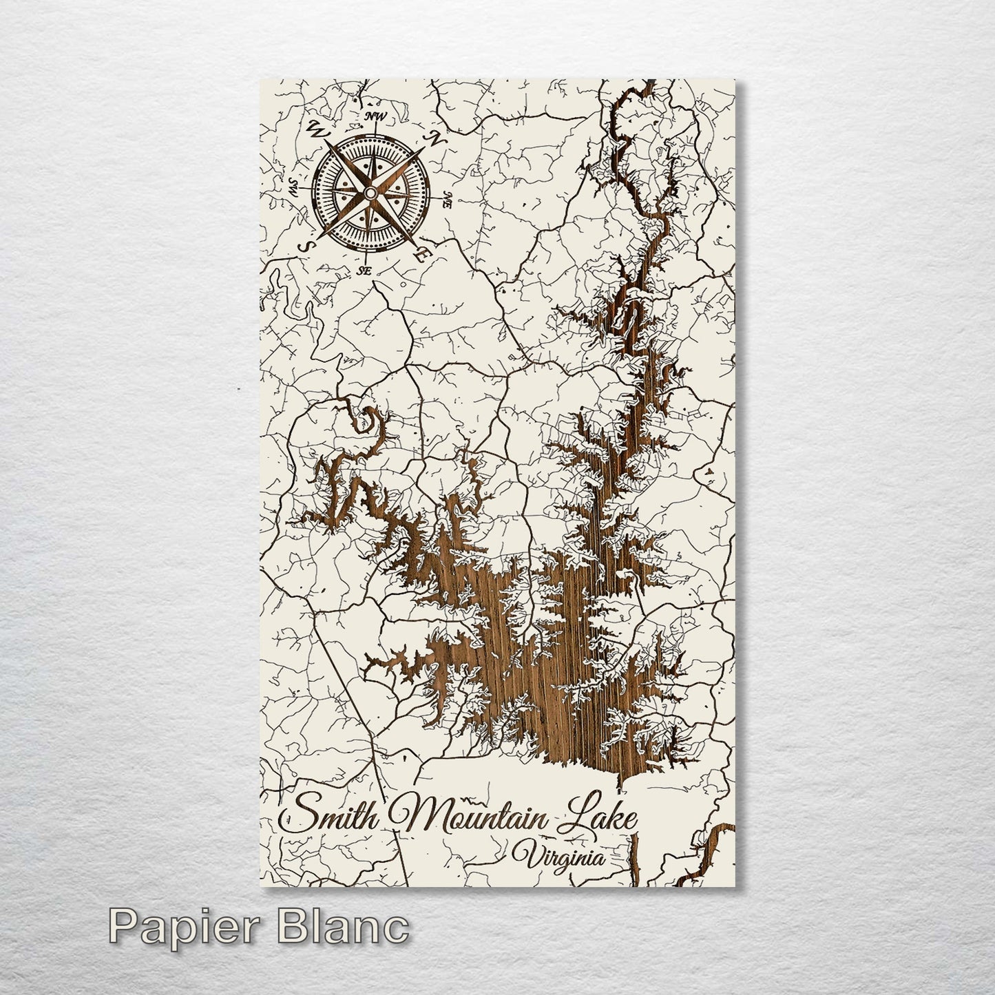 Smith Mountain Lake, Virginia Street Map